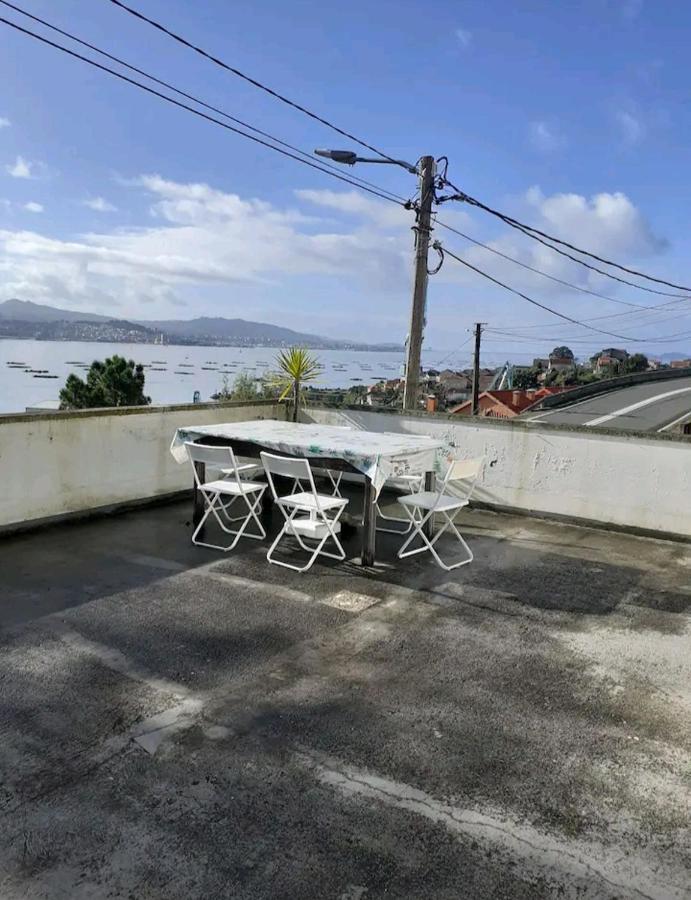 Praia Da Borna 1C Piscina Barbacoa Moaña Buitenkant foto