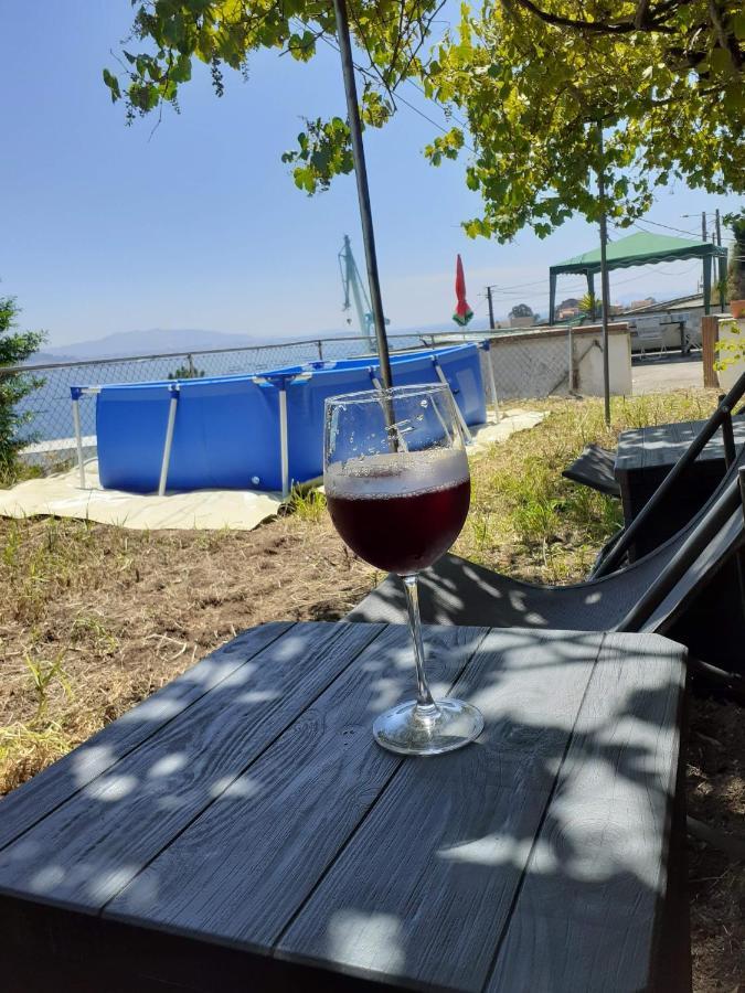 Praia Da Borna 1C Piscina Barbacoa Moaña Buitenkant foto